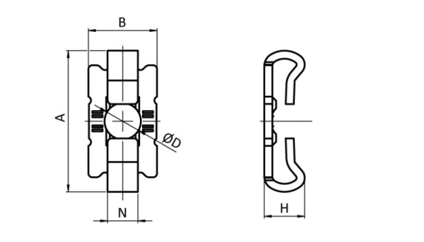 Twist Lock for 8 slot - Image 2
