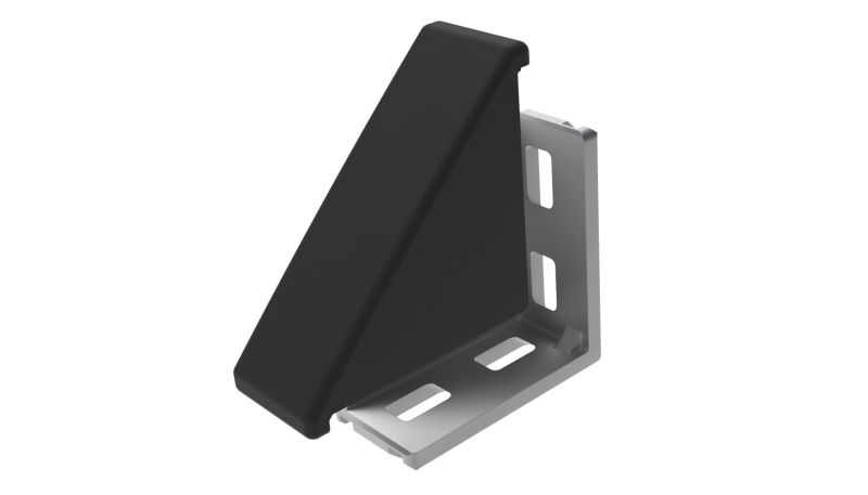 20x40 Gusset Black Cap