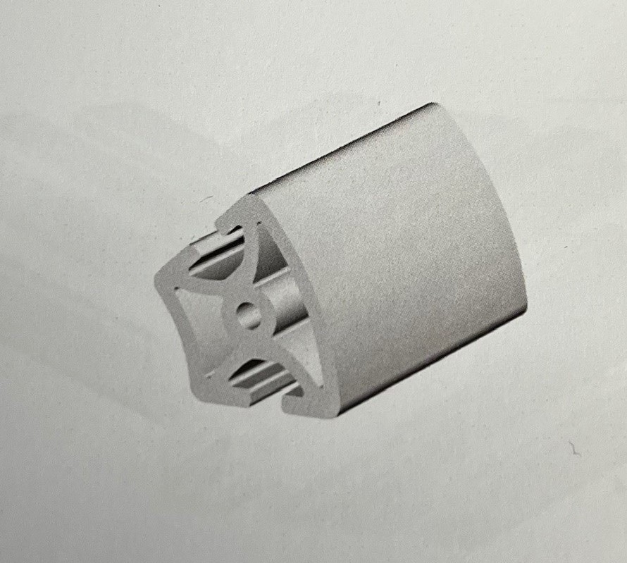 40RR45 8 Slot Aluminium Profile