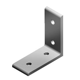 30x60 Connection Angle AL 4 Hole, 2 Slot Version