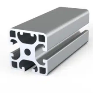 40X40L 8 Slot Aluminium Profile One Side Closed