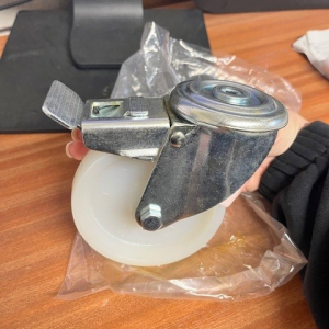 100mm Bolt Hole Swivel and Brake Castor